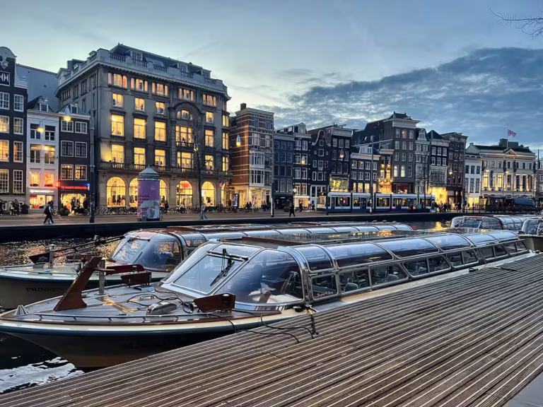 Discover Amsterdam from the water on a canal cruise